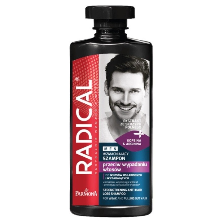 Sampon impotriva caderii parului, Farmona, Radical, Men, 400ml