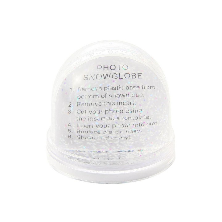 Glob foto semirotund cu zapada personalizat, Pop Radu Daniel II