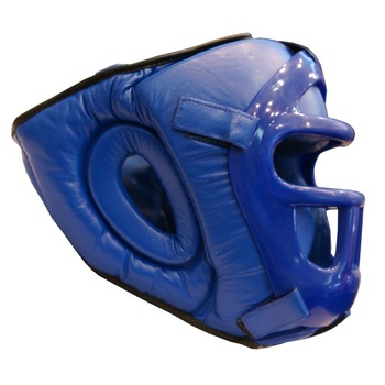 Casca Grilaj, Albastru, S, Piele naturala Casca Grilaj, Albastru, S, Piele naturala