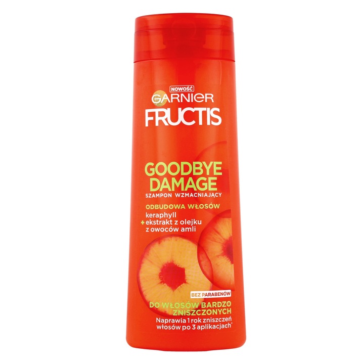 Шампоан за възстановяване на косата, Fructis, Goodbye Damage, 400 мл