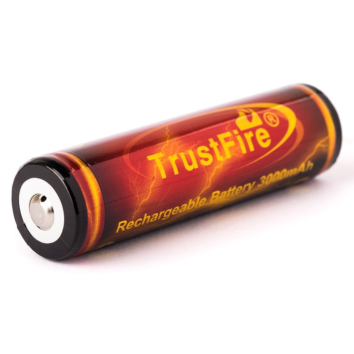 Acumulator Trustfire 18650 3000mAh 3.7V Button Top Cu PCB