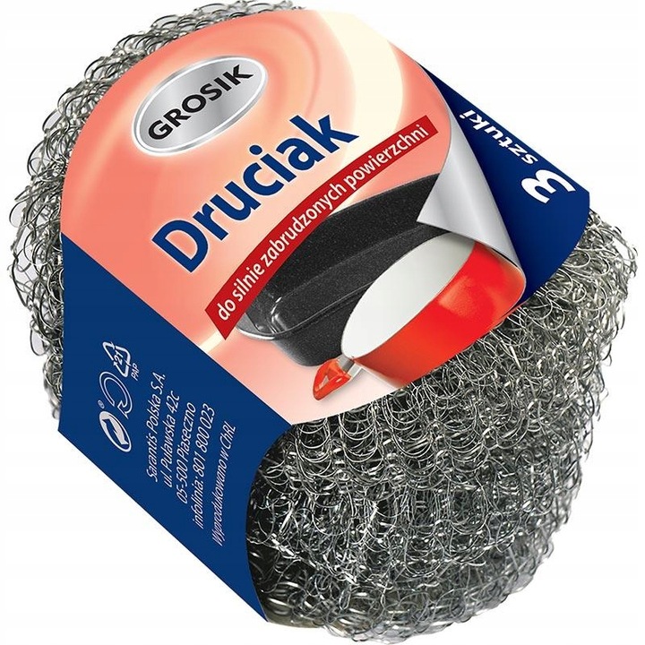 Set 3 bureti metalici, Grosik, Argintiu