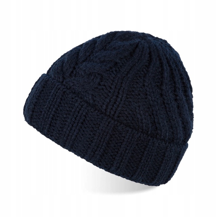 Caciula dama A-05, Paolo Peruzzi, Lana, 55-57cm, Bleumarin