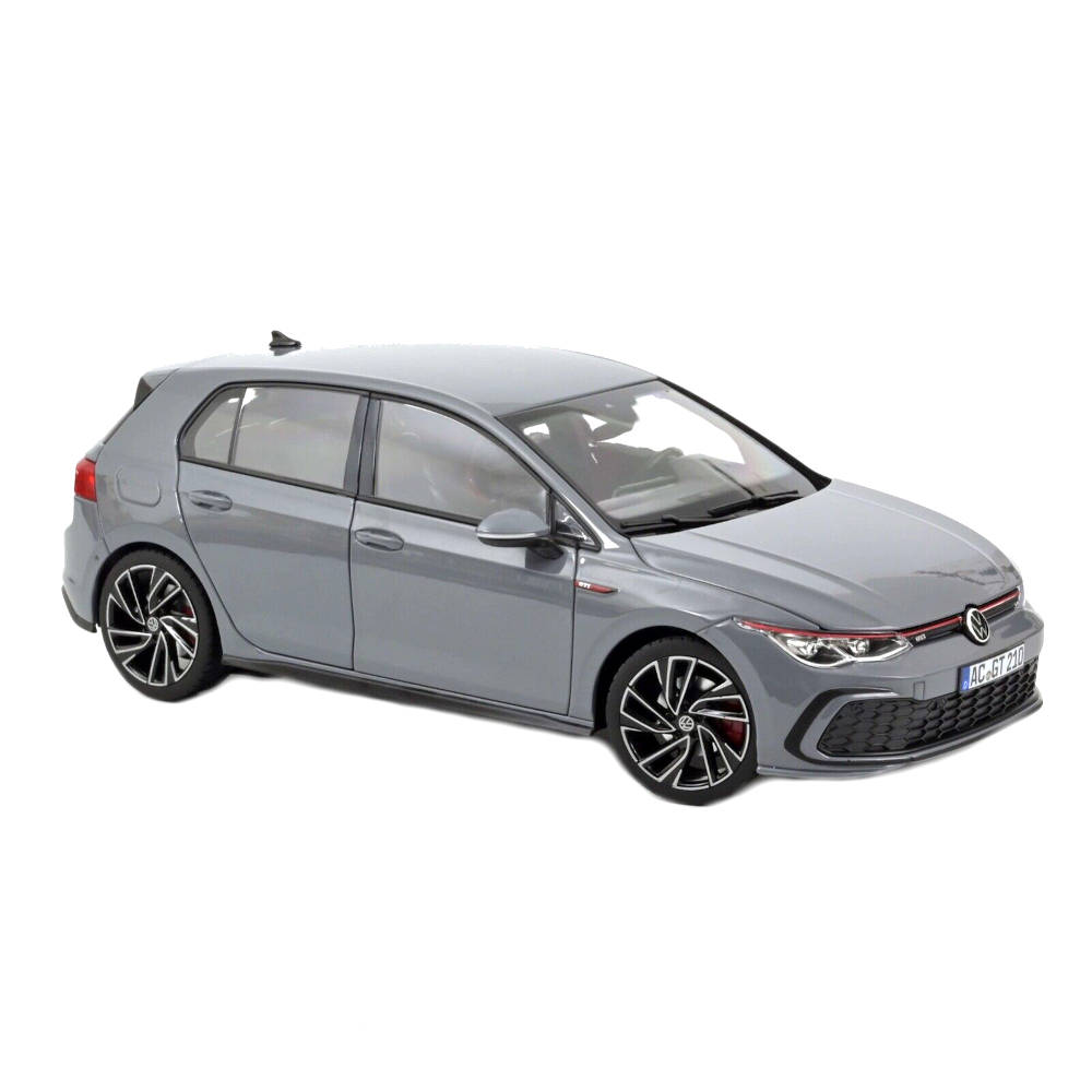 Macheta auto Volkswagen Golf 8 GTI 2020 gri, 1:18 Norev - eMAG.ro