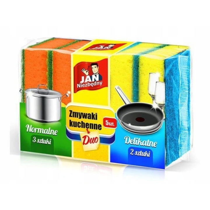 Комплект гъби за съдове, John Necessary, Multicolor