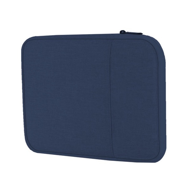Gigapack tabletvédő fekvő, szövet, univerzális, ütésálló belső réteg, cipzáras, cseppálló, 11" méret, sötétkék