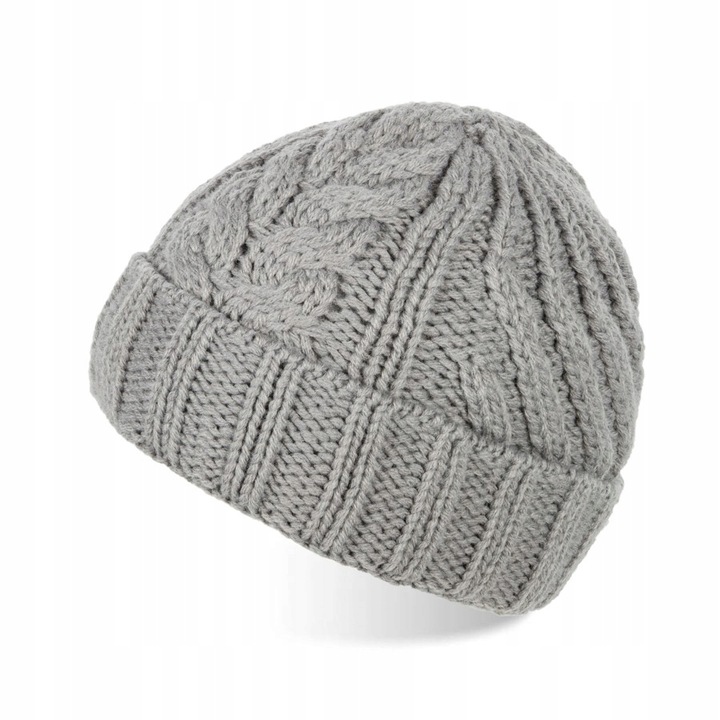 Caciula dama A-05, Paolo Peruzzi, Lana, 55-57 cm, Gri