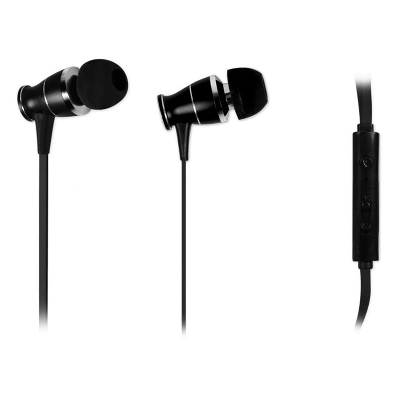Casti cu fir, Nod, Cu microfon, 20Hz - 20000Hz, Negru
