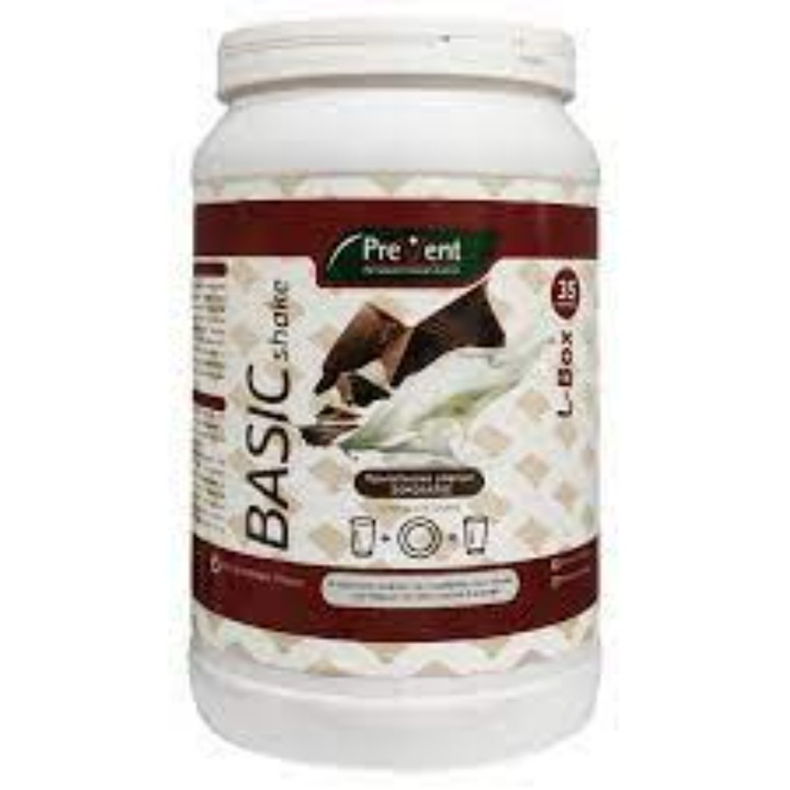 Pudra proteica, Prevent, Basic Shake, Aroma de ciocolata, 581 g