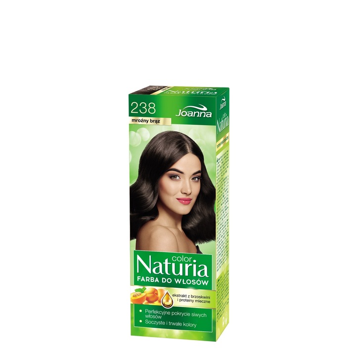 Joanna Naturia Color hajfesték, sz. 238, Barna