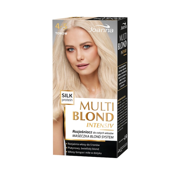 Деколорант за коса Joanna Multi Blond Intensive, 4-5 тона