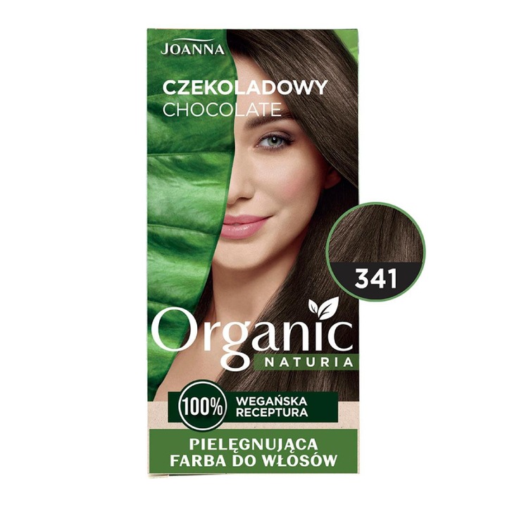 Joanna ORGANIC NATURIA Csokoládé barna 341