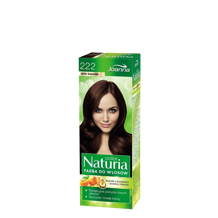 Joanna Naturia Color hajfesték, sz. 222, Gesztenye