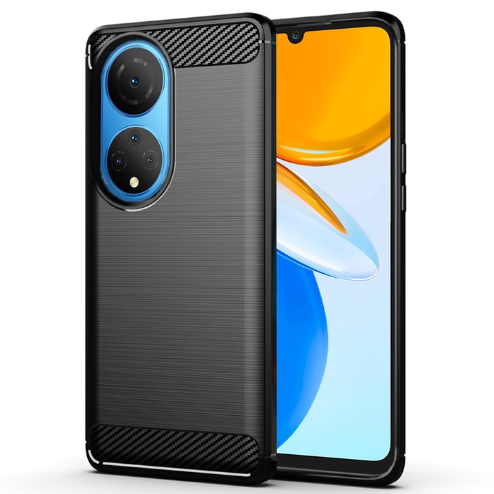 Husa pentru Honor X7, Poliuretan, Black