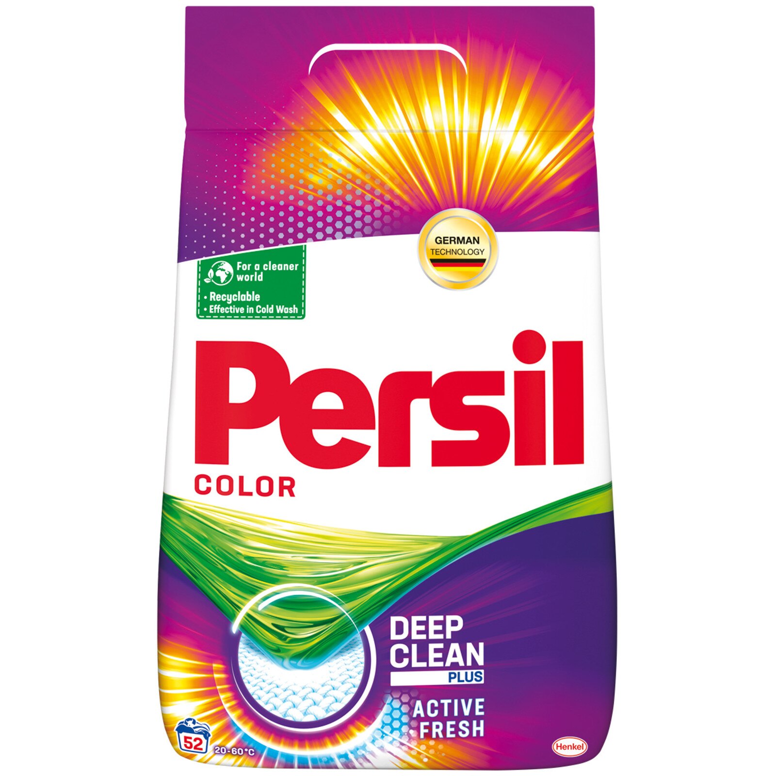 Detergent Pulbere Ariel Color 52 Spalari 3 38kg Emag Ro