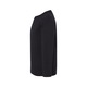 Bluza copii, cu maneca lunga, din bumbac 100%, JHK Jersey, negru, 7-8 ani