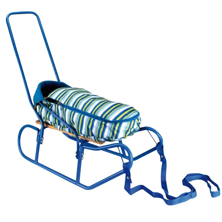 Nijdam lábzsákos gyerek szánkó, kék