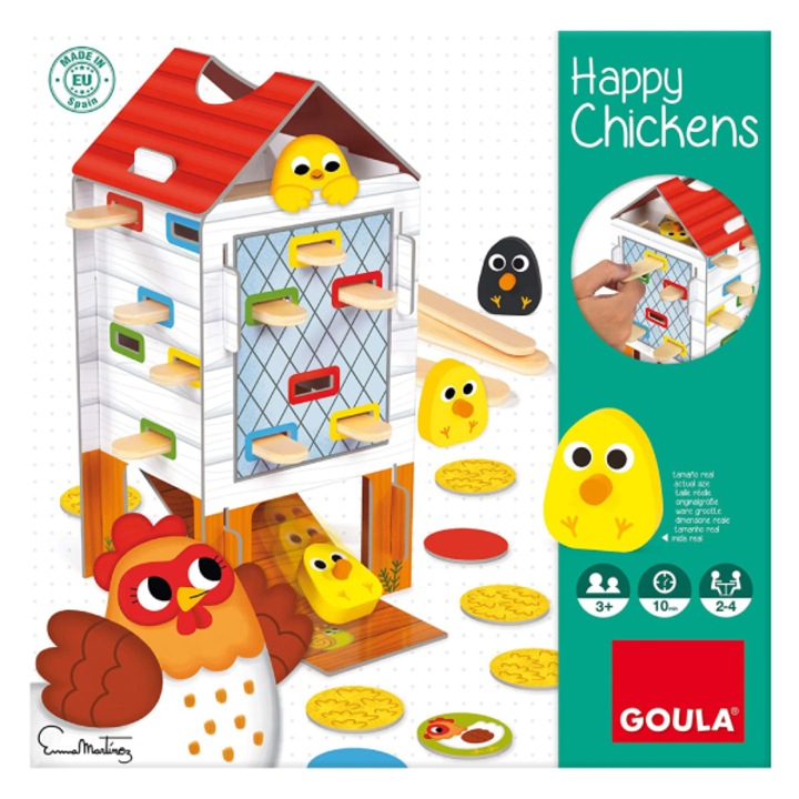 GOULA Vidám csibecsúszka társasjáték