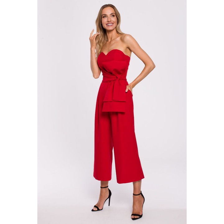 Made of Emotion Női overall Urana 432935 piros, Koptatott piros