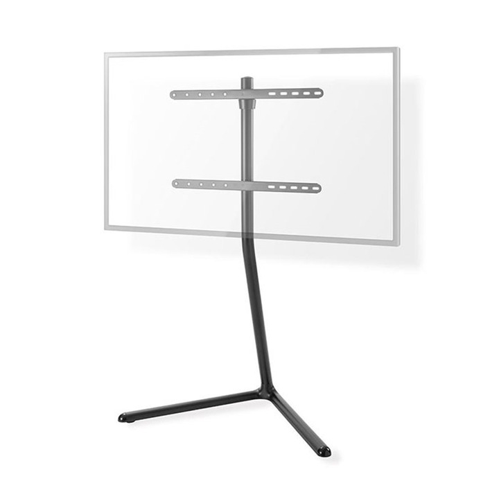 Стойка за телевизор за под Nedis, Стомана, 49-70", Max 40 кг, Черна