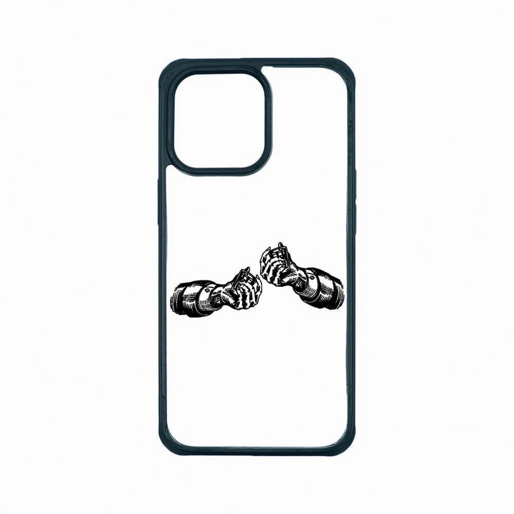 Husa Premium Antisoc Policarbonat/TPU, Compatibila cu Apple iPhone 13 Pro, Shot, Rezistenta la socuri, Protectie Camera, AP 802