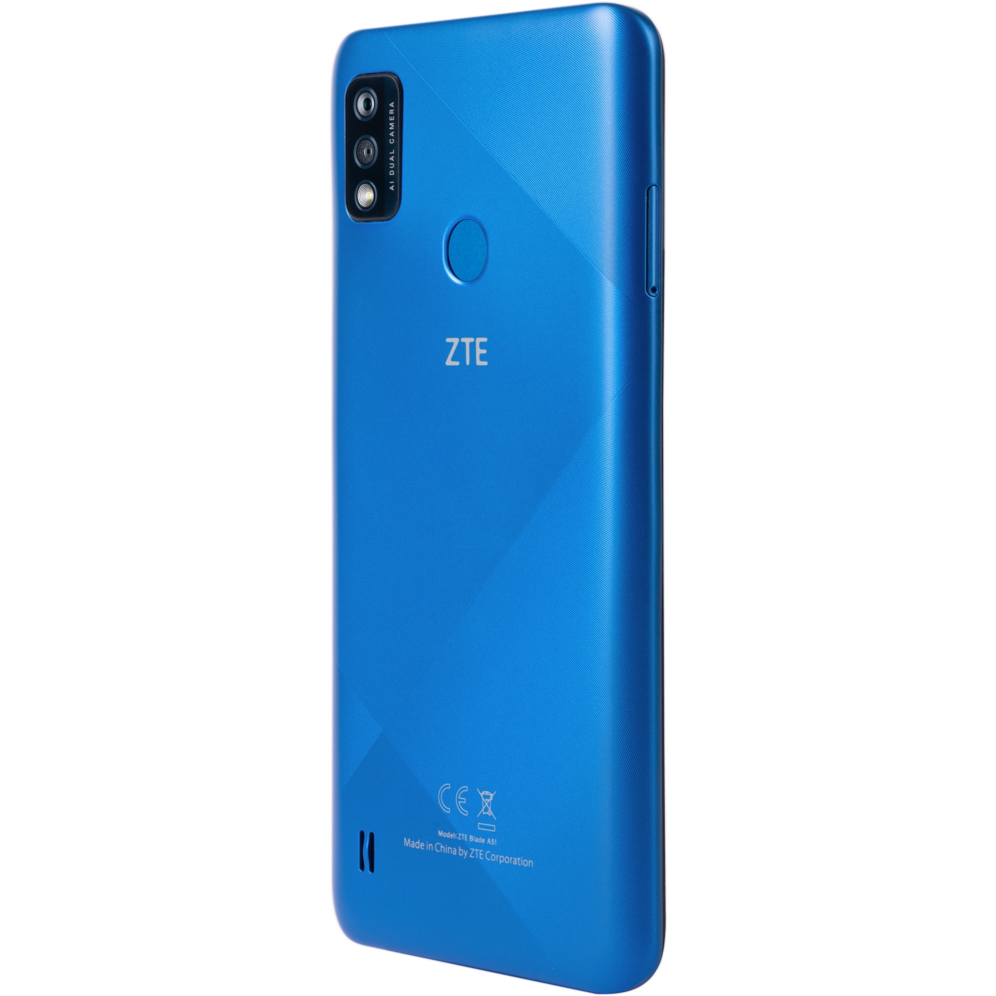 Smartphone, ZTE, Blade A51, 2GB, 32GB, Steel Blue - eMAG.ro