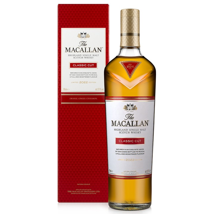 Whisky Macallan Classic Cut Limited 2023 Edition, Single Malt, 0.7l