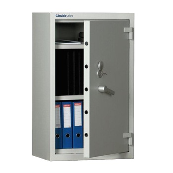 Dulap documente, inchidere mecanica certificata, model FG 1 KL CHUBB, 1000x600x450 mm, alb Dulap documente, inchidere mecanica certificata, model FG 1 KL CHUBB, 1000x600x450 mm, alb