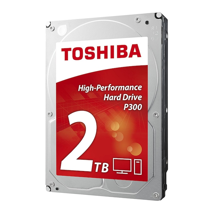 Хард диск Toshiba P300 2TB, 7200об/мин, 64MB, SATA III