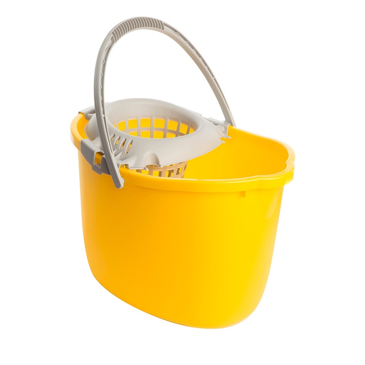 Apex felmosóvödör csavarókosárral, 15 l