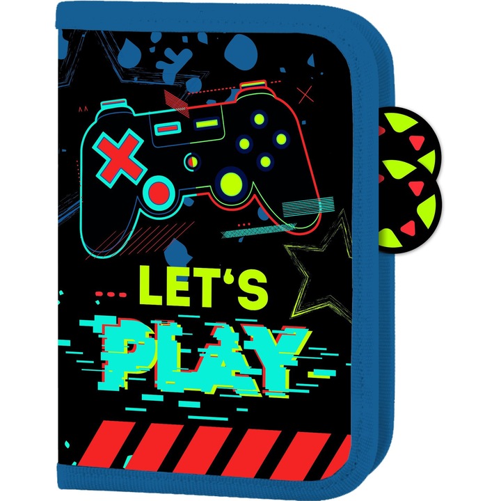 St. Majewski Let's Play Merev tolltartó, 1 cipzárral és 2 hosszabbítóval, nem felszerelt, 20,5x14x3,5 cm