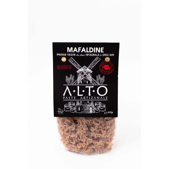 Paste Artizanale ALTO - Mafaldine Integrale 250g