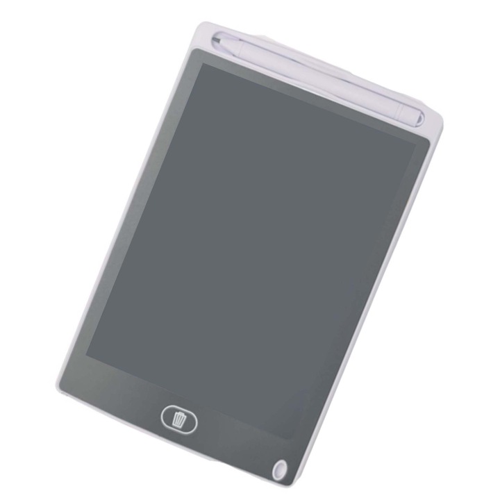Tableta grafica, copii, pix, LCD, 27 x 12 cm, alb, XXL, Dalimag