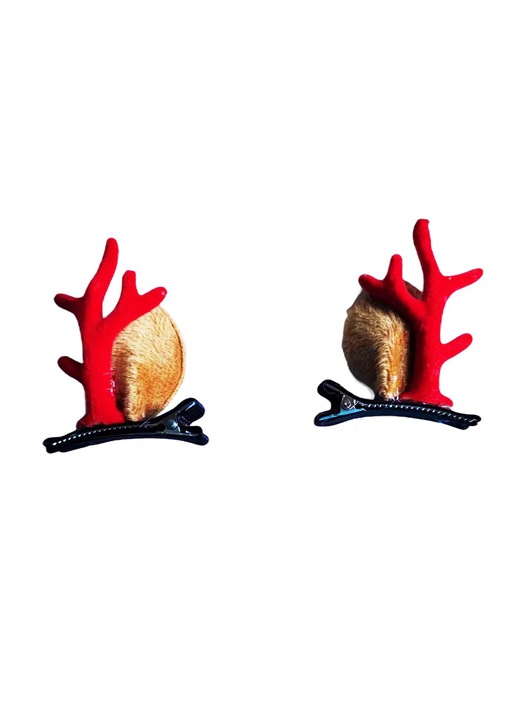 2 db-os hajcsat készlet, plusz/műanyag/fém, többszínű