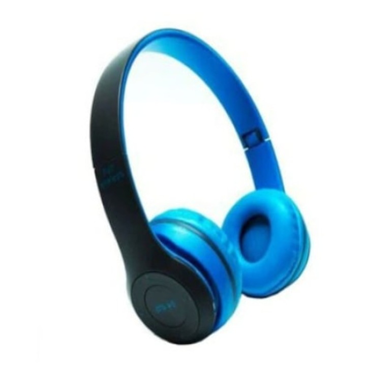 Безжични слушалки Planet Tech P47, bluetooth 5.0 с микрофон и радио, сгъваеми, Micro SD/MP3 плейър