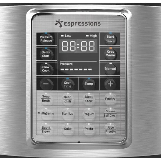 Multicooker cu gatire sub presiune Espressions Smart Pressure Cooker