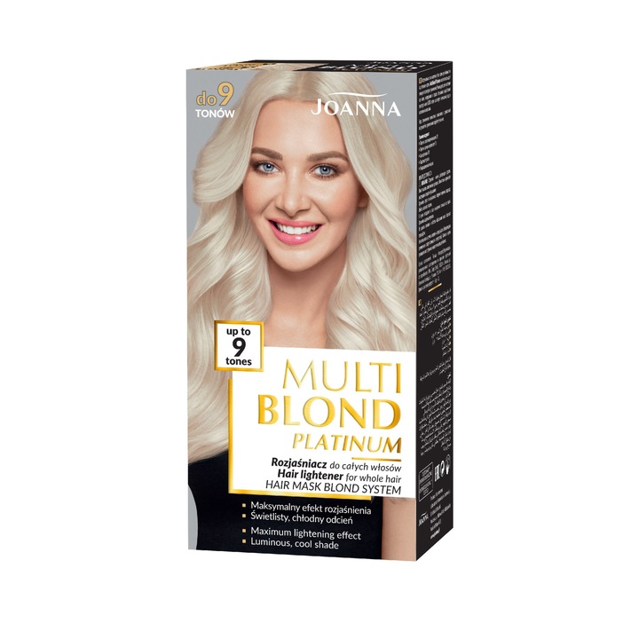 Decolorant pentru par Joanna Multi Blond, Platinum