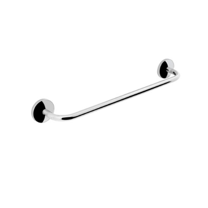 Пръчка за хавлия Alpha, 50 см, Масивен месинг с хром-никелово покритие