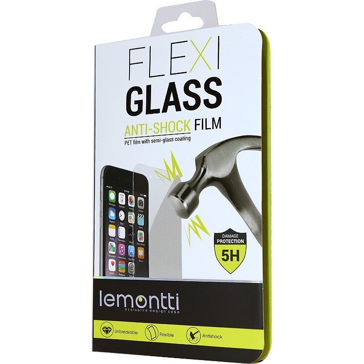 Folie de protectie Lemontti Flexi-Glass pentru Lenovo K5 Plus