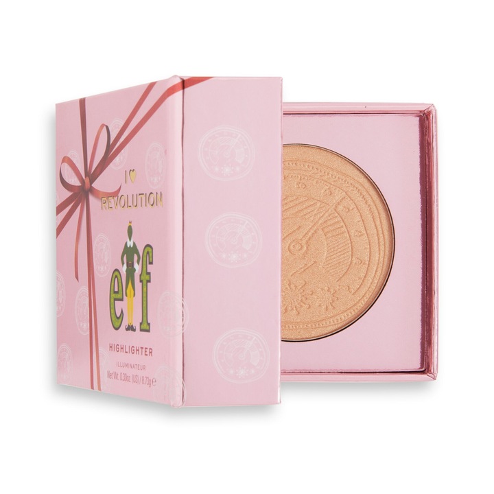 Пудра Revolution Elf Illuminating Powder, Christmas Cheer Highlighter Buddy, 8,73 g