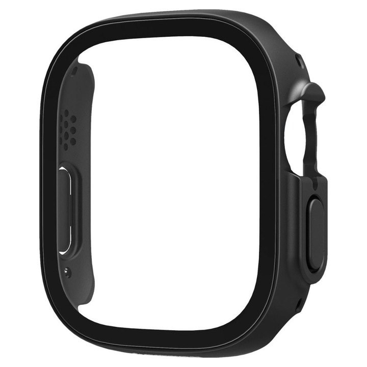 Spigen Thin Fit 360 tok kompatibilis Apple Watch Ultra 49mm, fekete