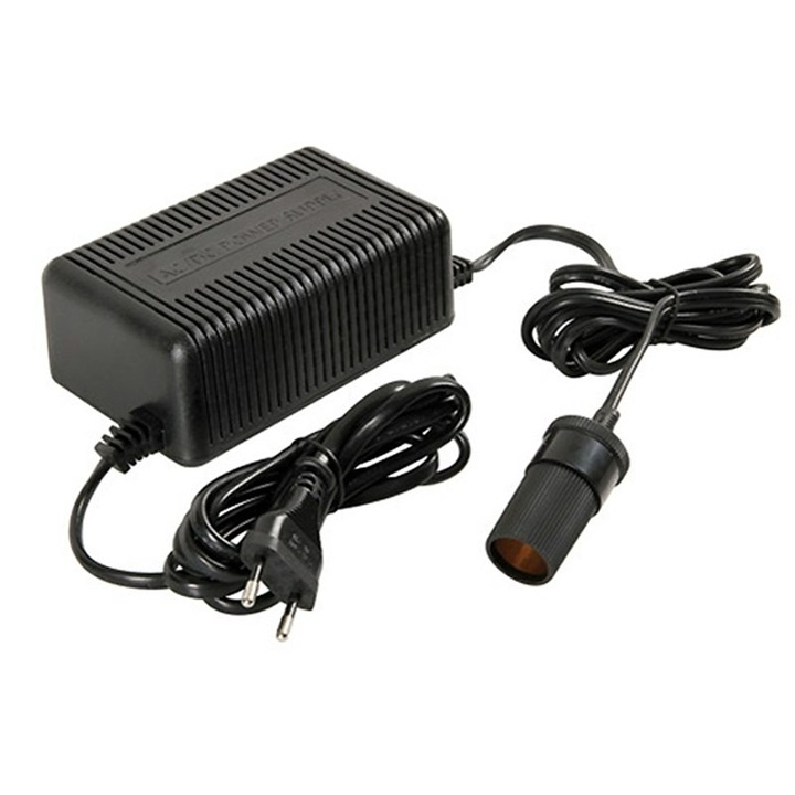 Adaptor, Lampa, 220-240V-12V, 5.8A, Cablu 350 cm, Negru