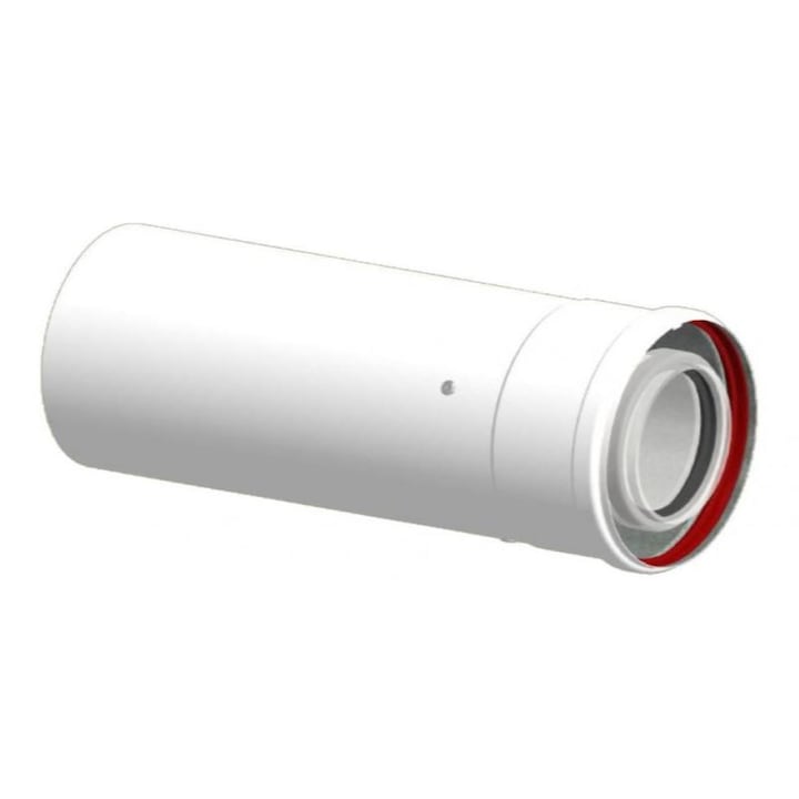 Prelungitor evacuare 60/100 pentru centrale in condensatie 1m