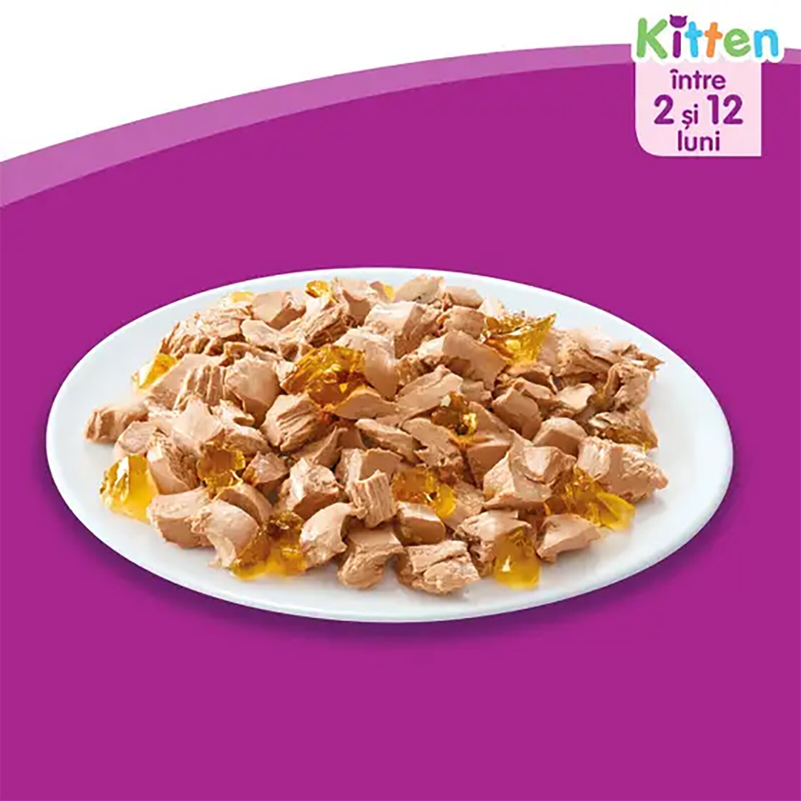 Hrana umeda pentru pisici Whiskas Casserole Junior, Pui in Aspic, 85 g eMAG.ro