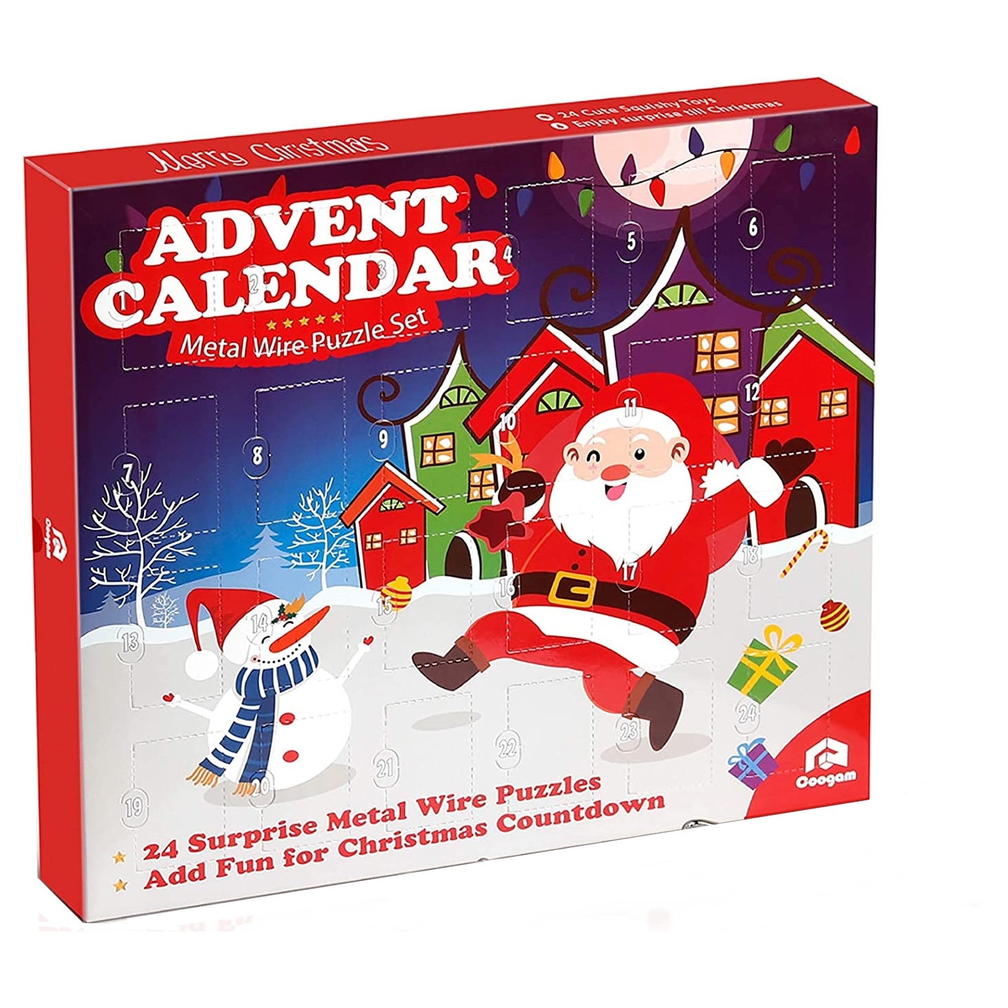 Wood & Metal Puzzle Advent Calendar 