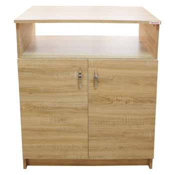 Comoda Soft 2 usi, sonoma, 75 x 87 x 39 cm Comoda Soft 2 usi, sonoma, 75 x 87 x 39 cm