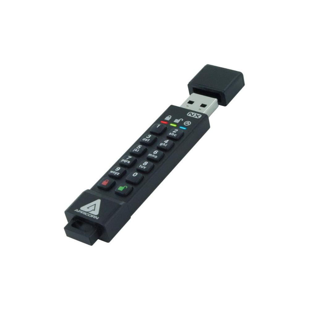 Stick USB Apricorn Aegis Secure Key 3XN, 32GB, USB 3.0 Negru