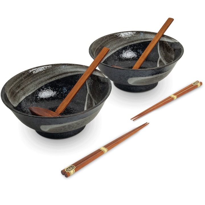 Edo Ansen Ramen tálaló készlet, 2 személyes, 6 darabos