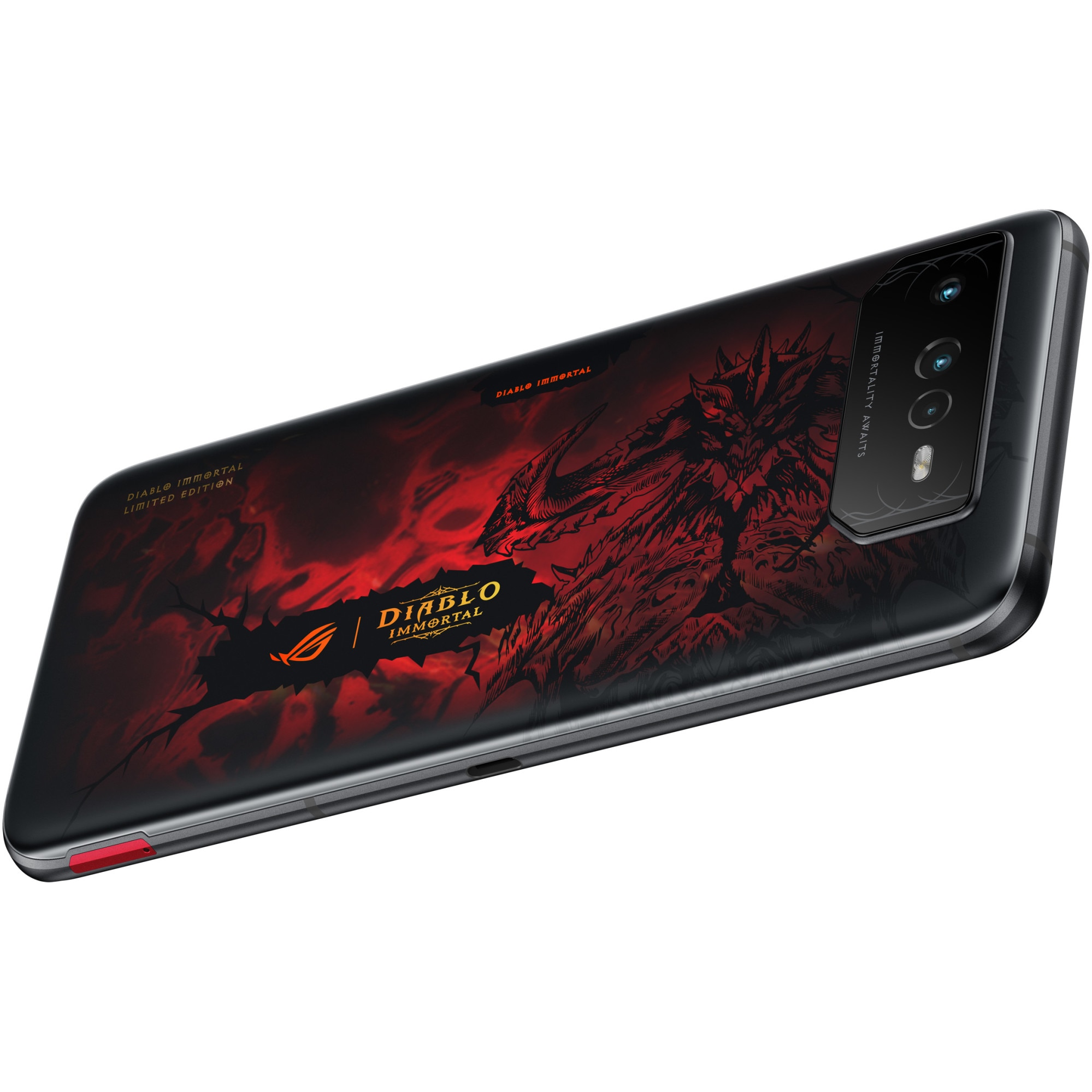 スマートフォン本体 ASUS ROGPhone 6 diablo 16/512gb global Telefon mobil ASUS ROG Phone 6 Diablo, Dual SIM, 512GB, 16GB