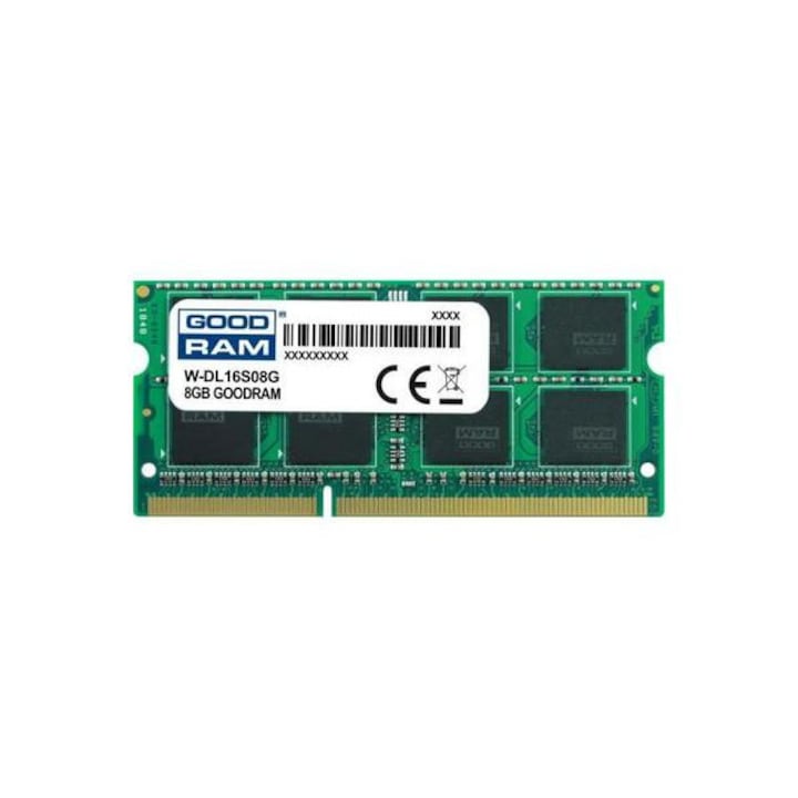 Laptop memória Goodram W-DL16S08G 8GB, DDR3-1600MHz, CL11